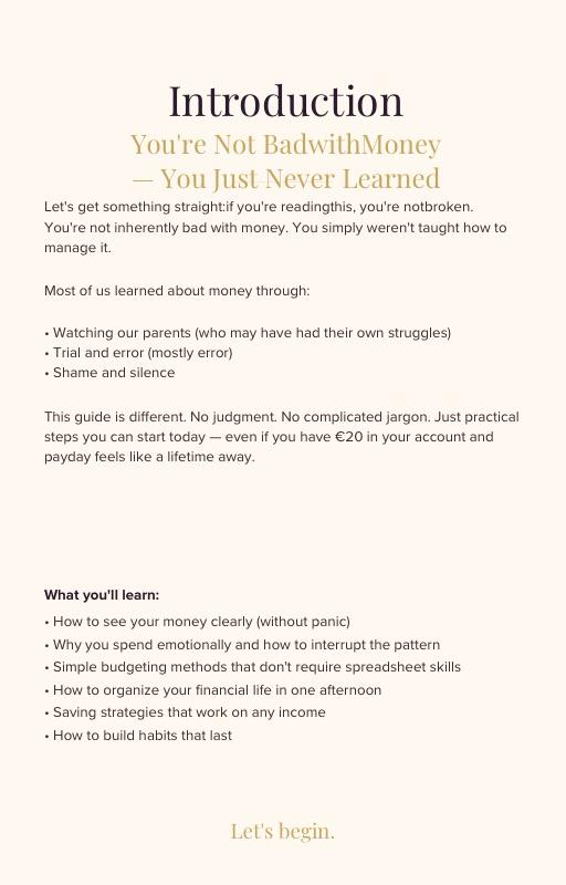 The Broke Girl Reset-Ebook Guide