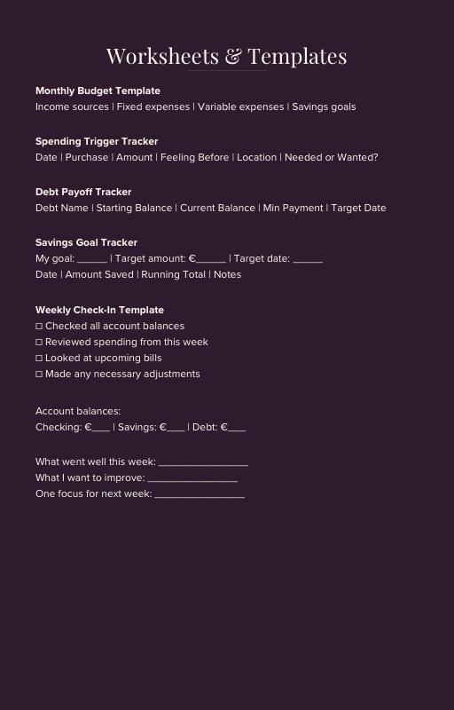 The Broke Girl Reset-Ebook Guide